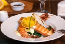 심장 건강을 위한 7가지 필수 습관 fish dish on white ceramic plate