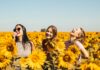 여성 건강관리, 일상에서 시작하는 똑똑한 습관 만들기 woman in white and black striped shirt standing on yellow sunflower field during daytime